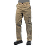 Şensel, İş Pantolonu, Bej-Lacivert, Komando Cepli -54E1511-