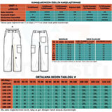 Şensel, İş Pantolonu, Bej-Lacivert, Komando Cepli -54E1511-