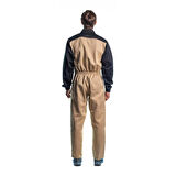 Şensel, İş Tulumu-Eko.-, Bej-Siyah -55E813- İş Elbisesi-Üniforma