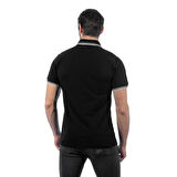 Şensel, Polo Yaka Tişört, Siyah-Beyaz -136E3750- Tshirt, T-shirt