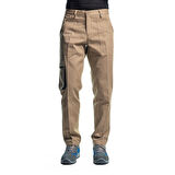 Şensel, İş Pantolonu, Bej-Siyah, Komando Cepli -54E457-