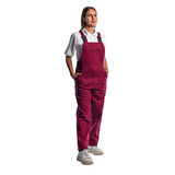 Şensel, Bahçıvan Tulum, Bordo -8E415- Üniforma, Askılı Tulum