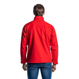 Şensel, Softshell Mont, Kırmızı -91E679- Su İtici