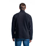 Şensel, Erkek Polar Mont, Siyah -99E550- Fermuarlı, Outdoor