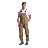 Şensel, Reflektörlü Bahçıvan Tulum, Bej -8E1911- Üniforma