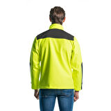 Şensel, Softshell Mont, Sarı -91E666- Su İtici