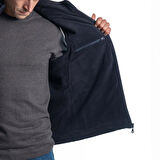 Şensel, Reflektörlü Polarlı Yelek, Lacivert -118E1745-