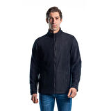 Şensel, Erkek Polar Mont, Siyah -99E550- Fermuarlı, Outdoor