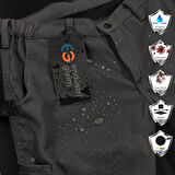 Şensel, Reflektörlü Teknik İş Pantolonu, Gri-Siyah 54E6282