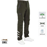 Edit Label, Softshell Pantolon, Haki -54E5025-Su İtici, Rüzgar Geçirmez