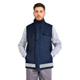 Şensel, Reflektörlü Kapitoneli Kot Yelek -118E4645-