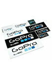 Gopro Etiket / Sticker Takımı 9 Parça