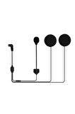 Kn1000/alpha Kie Bluetooth Intercom Için Yedek Kulaklık Ve Mikrofon Seti