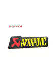 Akrapovic Dikdörtgen Alüminyum Sticker 15x4