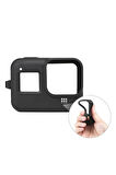 Gopro Uyumlu Hero 8 Black Koruyucu Silikon Kılıf