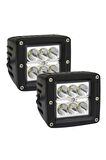 Hammer Adv 18w Motosiklet Off Road Sis Farı Takım Uyumlu