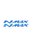 Yamaha Nmax Kabartmalı Sticker Solmayan Etiket Takımı Mavi