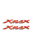 Yamaha Xmax Kabartmalı Sticker Solmayan Etiket Takımı Kırmızı