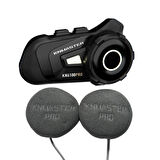 Knmaster KN6100 Bluetooth Motosiklet Kaskı Kulaklık Seti
