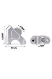 32 Mm Motosiklet Gri Gidon Yükseltme Aparatı