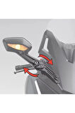 Forza Otomatik Katlanır Motosiklet Aynası
