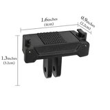 KNMASTER Manyetik Hızlı Çıkarılabilir Adaptör – DJI Uyumlu Kamera Montaj Aparatı