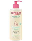 Topicrem 2 İn 1 Arada Cleansing Gel 500 Ml