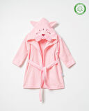 Kedicik Bornoz Pembe