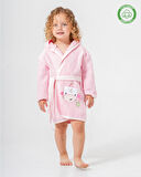 Balinalı Bornoz Pembe - Pembe