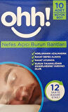 Ohh  Burun Bantları 10'lu 2 Adet