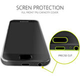 Microsonic Samsung Galaxy J7 Prime 2 Kılıf 6 tarafı tam full koruma 360 Clear Soft Şeffaf