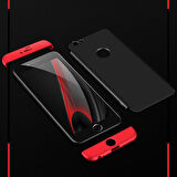 Microsonic Apple iPhone 8 Kılıf Double Dip 360 Protective Gold