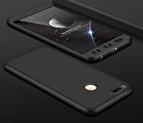 Microsonic Xiaomi Mi A1 Kılıf Double Dip 360 Protective Siyah