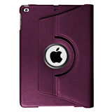 Microsonic Apple iPad 9.7 2018 (A1893-A1954) Kılıf 360 Dönerli Stand Deri Mor