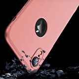 Microsonic Apple iPhone XR (6.1'') Kılıf Double Dip 360 Protective Gold