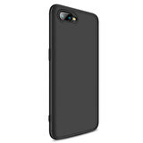 Microsonic Oppo RX17 Neo Kılıf Double Dip 360 Protective Siyah