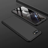 Microsonic Oppo RX17 Neo Kılıf Double Dip 360 Protective Siyah