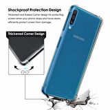 Microsonic Shock Absorbing Kılıf Samsung Galaxy A50 Şeffaf