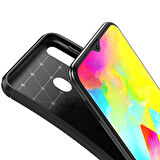Microsonic Samsung Galaxy M30 Kılıf Legion Series Kahverengi