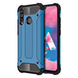 Microsonic Samsung Galaxy M30 Kılıf Rugged Armor Mavi