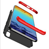 Microsonic Samsung Galaxy M10 Kılıf Double Dip 360 Protective Siyah