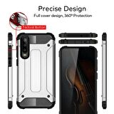 Microsonic Huawei P30 Kılıf Rugged Armor Rose Gold