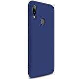Microsonic Xiaomi Redmi Note 7 Pro Kılıf Double Dip 360 Protective Lacivert