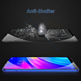 Microsonic Xiaomi Redmi 7 Tam Kaplayan Temperli Cam Ekran koruyucu Siyah