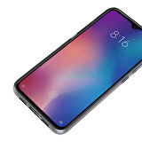 Microsonic Xiaomi Mi 9 Kılıf 6 tarafı tam full koruma 360 Clear Soft Şeffaf