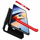 Microsonic Huawei P30 Lite Kılıf Double Dip 360 Protective Gold