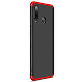 Microsonic Huawei P30 Lite Kılıf Double Dip 360 Protective Siyah Kırmızı