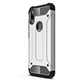 Microsonic Xiaomi Mi Play Kılıf Rugged Armor Gümüş