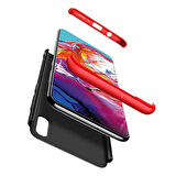 Microsonic Samsung Galaxy A10 Kılıf Double Dip 360 Protective Lacivert