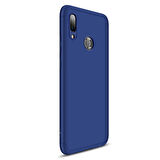 Microsonic Huawei Y7 Prime 2019 Kılıf Double Dip 360 Protective Lacivert